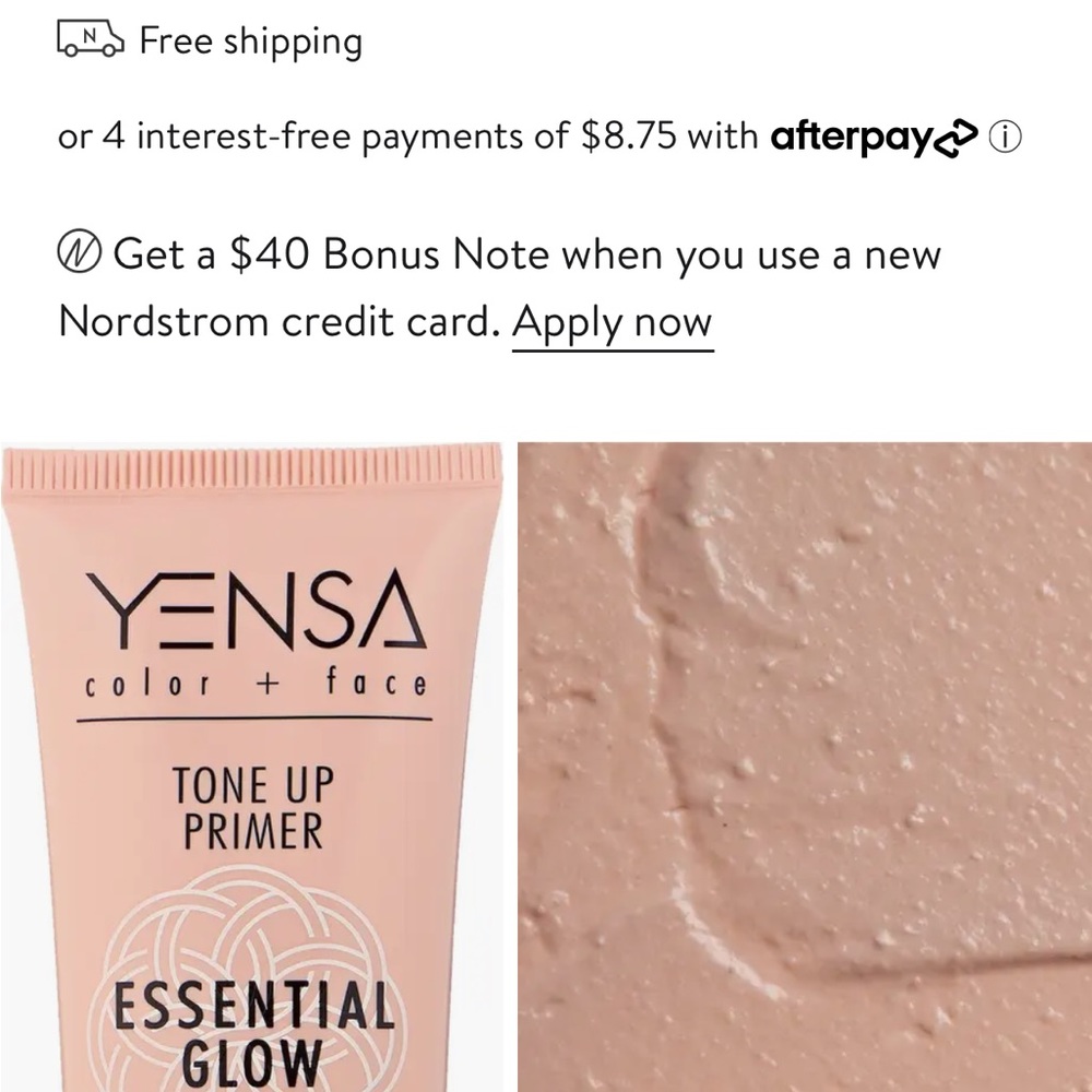 YENSA
ESSENTIAL GLOW - TONE UP PRIMER
NEW & SEALED, 1 fl oz - Picture 3 of 4